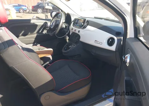 2016 Fiat 500 Easy z USA, uszkodzony, nr VIN 3C3CFFKR6GT174473